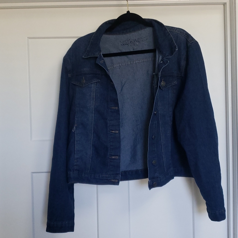 XL dark blue Jean jacket
